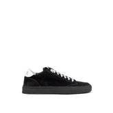 P448 Black Suede Leather Sneaker -   -  P448.
